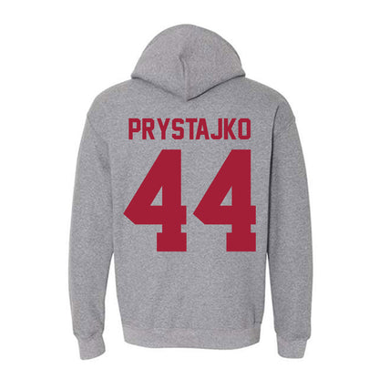 Stanford - NCAA Softball : Zoe Prystajko - Sports Shersey Hooded Sweatshirt-1