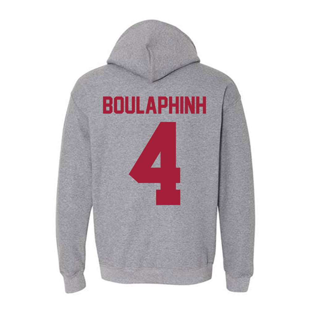 Stanford - NCAA Softball : Sydney Boulaphinh - Sports Shersey Hooded Sweatshirt-1