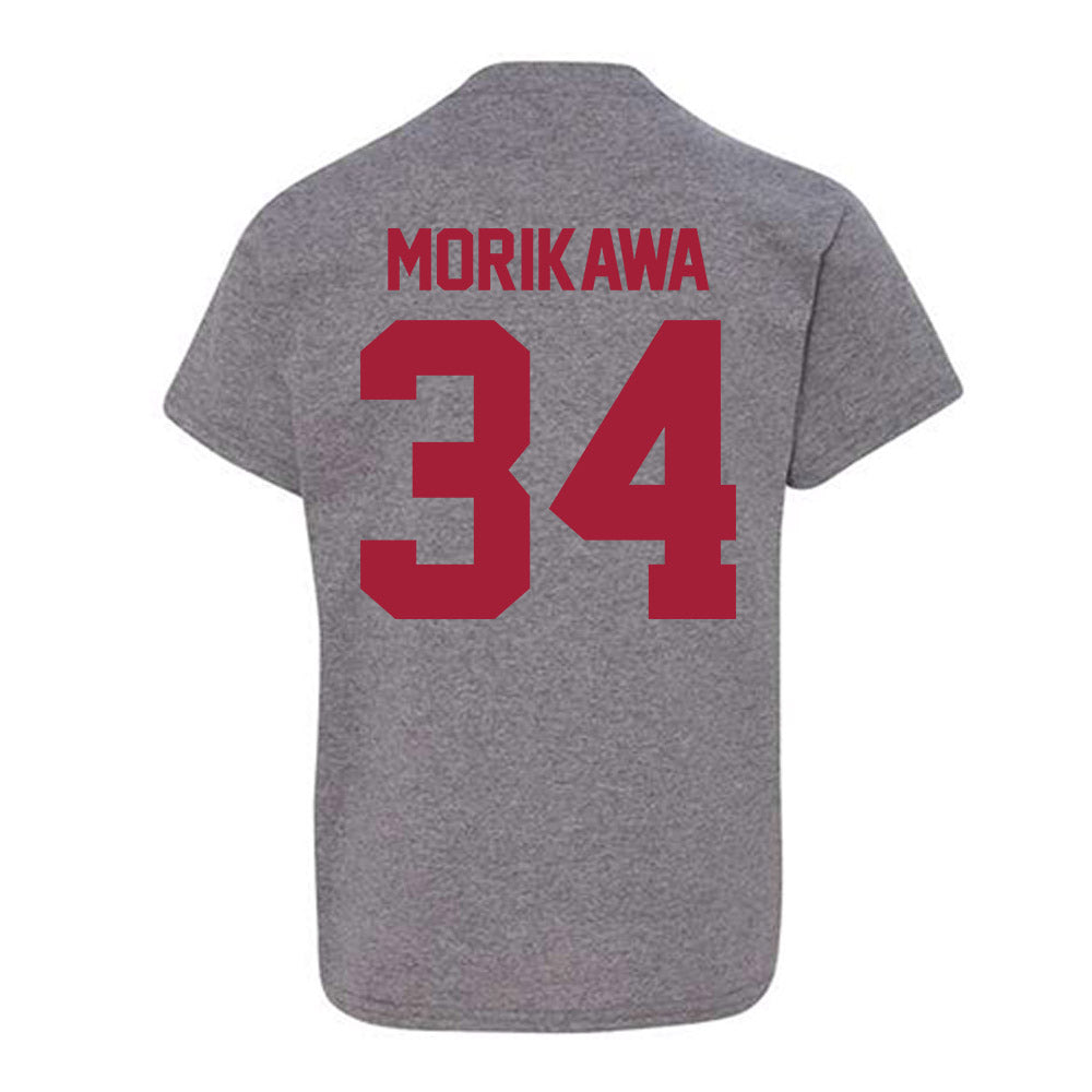 Stanford - NCAA Softball : Allison Morikawa - Sports Shersey Youth T-Shirt-1