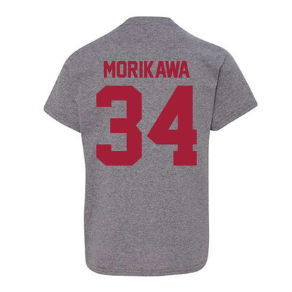 Stanford - NCAA Softball : Allison Morikawa - Sports Shersey Youth T-Shirt-1