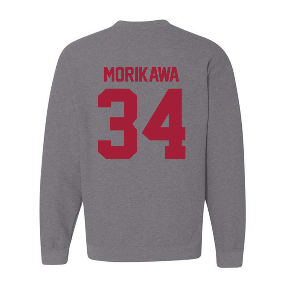 Stanford - NCAA Softball : Allison Morikawa - Sports Shersey Crewneck Sweatshirt-1