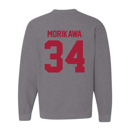 Stanford - NCAA Softball : Allison Morikawa - Sports Shersey Crewneck Sweatshirt-1
