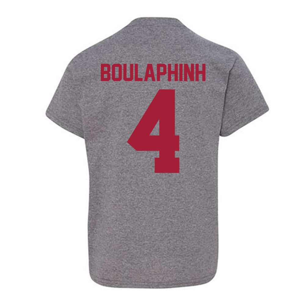 Stanford - NCAA Softball : Sydney Boulaphinh - Sports Shersey Youth T-Shirt-1