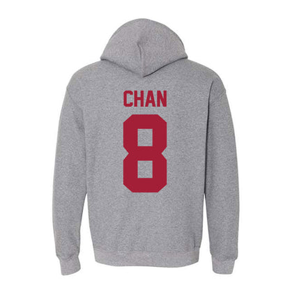 Stanford - NCAA Softball : Kyra Chan - Sports Shersey Hooded Sweatshirt-1