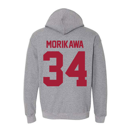 Stanford - NCAA Softball : Allison Morikawa - Sports Shersey Hooded Sweatshirt-1