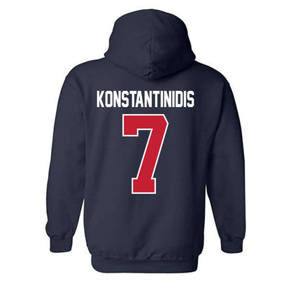 St. Johns - NCAA Men's Basketball : Fotis Konstantinidis - Classic Shersey Hooded Sweatshirt-1