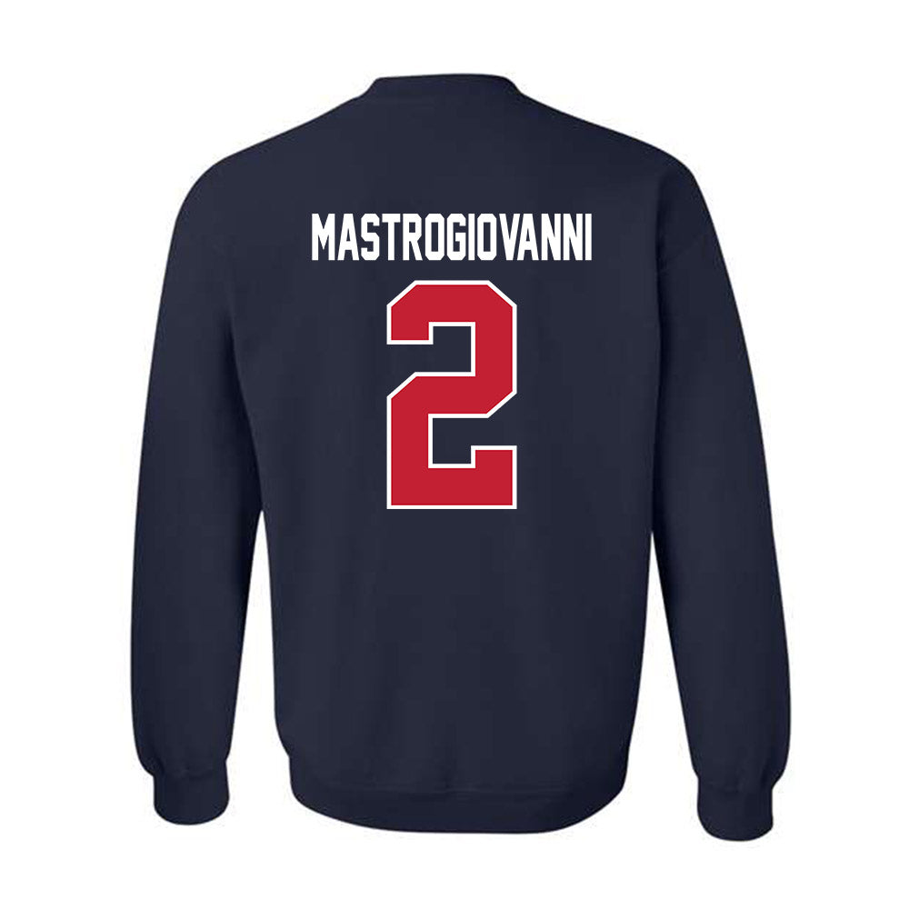 St. Johns - NCAA Men's Lacrosse : Luke Mastrogiovanni - Classic Shersey Crewneck Sweatshirt-1