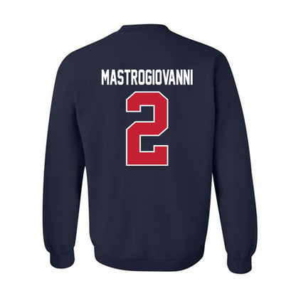 St. Johns - NCAA Men's Lacrosse : Luke Mastrogiovanni - Classic Shersey Crewneck Sweatshirt-1
