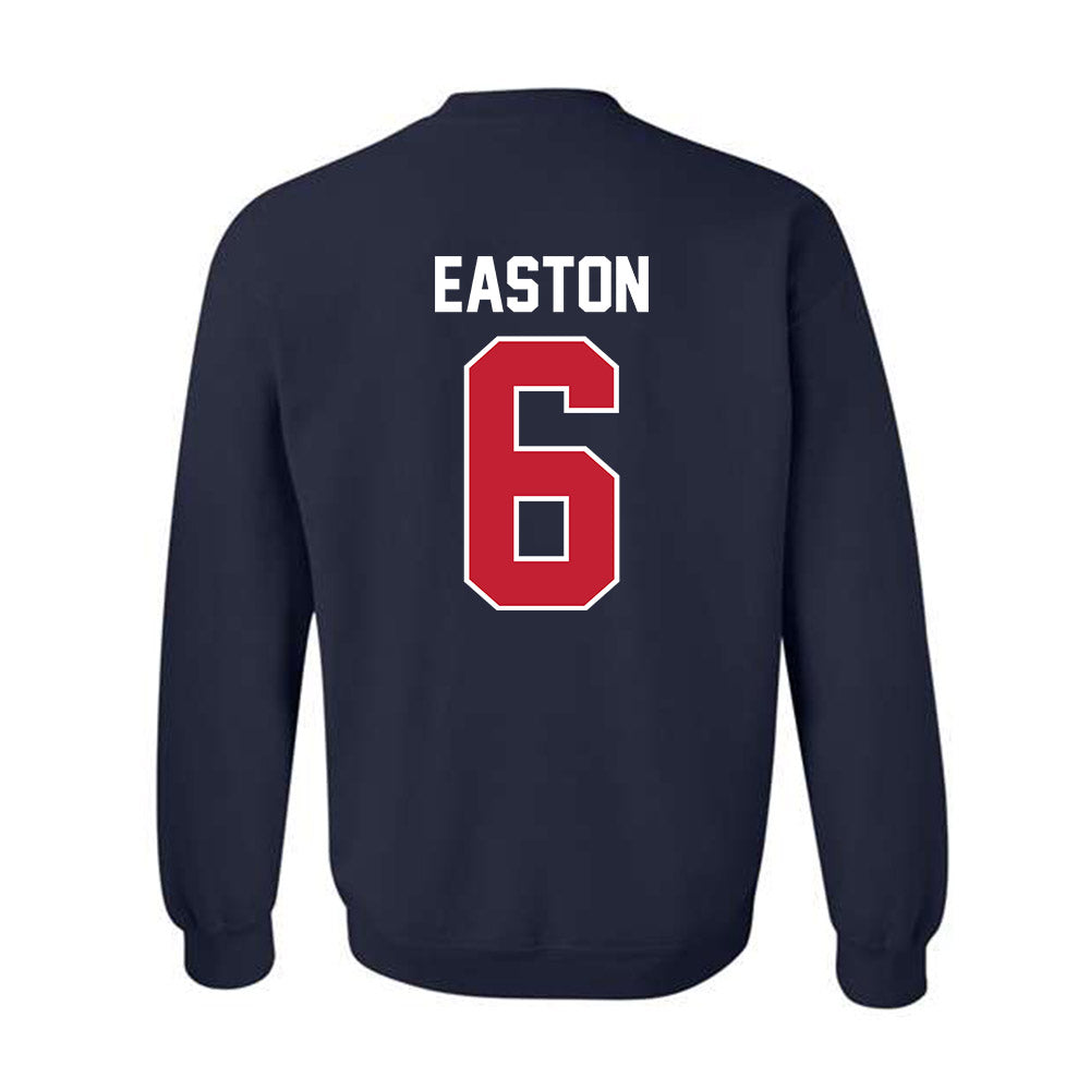 St. Johns - NCAA Men's Lacrosse : James Easton - Classic Shersey Crewneck Sweatshirt-1