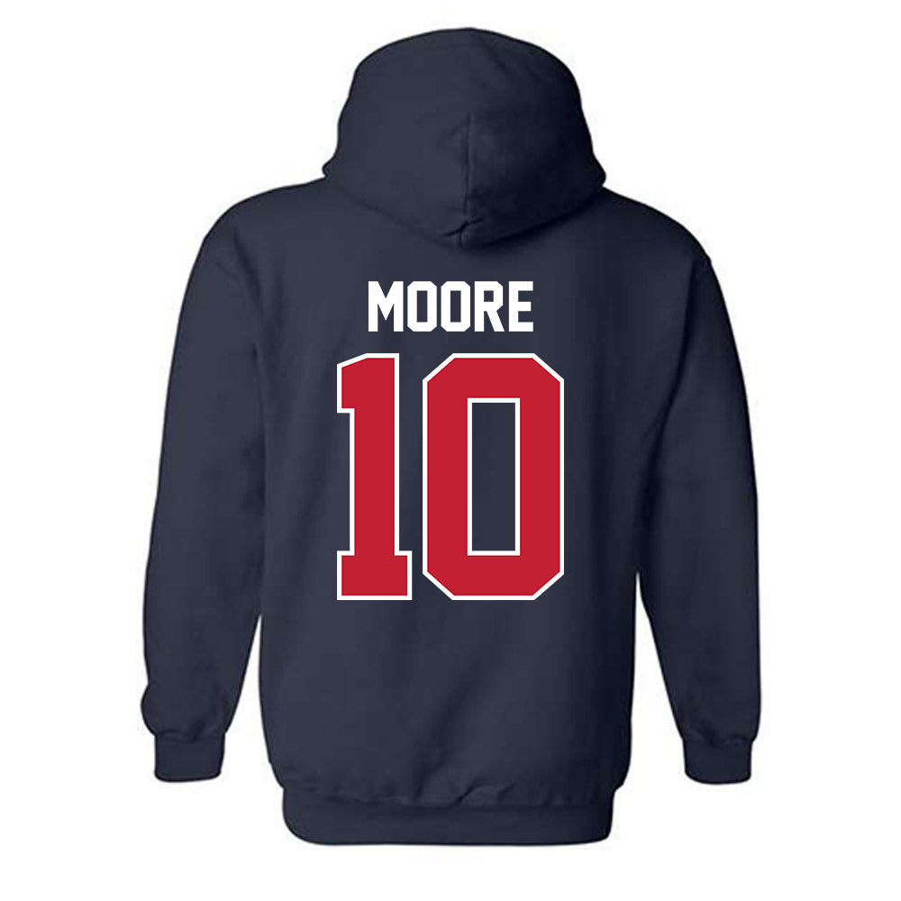 St. Johns - NCAA Women's Basketball : Brooke Moore - Classic Shersey Hooded Sweatshirt-1