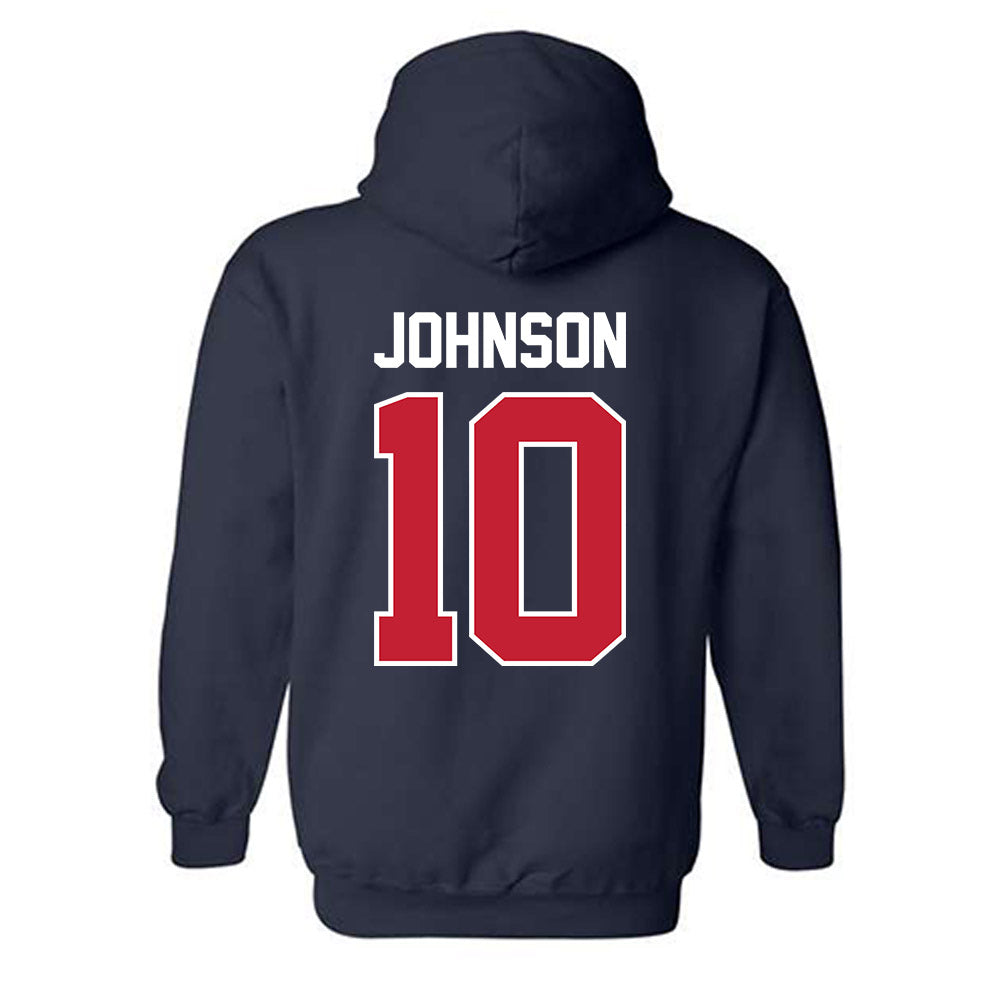 St. Johns - NCAA Baseball : Dylan Johnson - Classic Shersey Hooded Sweatshirt