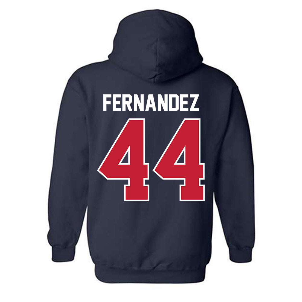 St. Johns - NCAA Softball : Gia Fernandez - Classic Shersey Hooded Sweatshirt-1