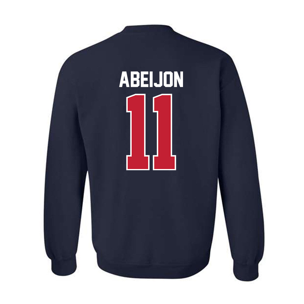 St. Johns - NCAA Men's Soccer : Xavi Abeijon - Classic Shersey Crewneck Sweatshirt-1
