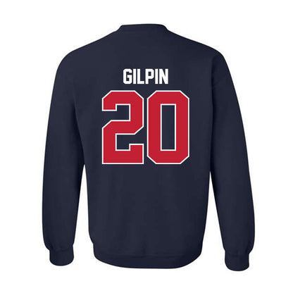 St. Johns - NCAA Baseball : Nicholas Gilpin - Classic Shersey Crewneck Sweatshirt-1
