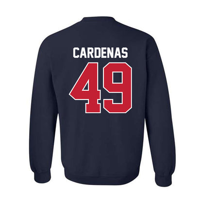 St. Johns - NCAA Men's Lacrosse : Jayson Cardenas - Classic Shersey Crewneck Sweatshirt-1