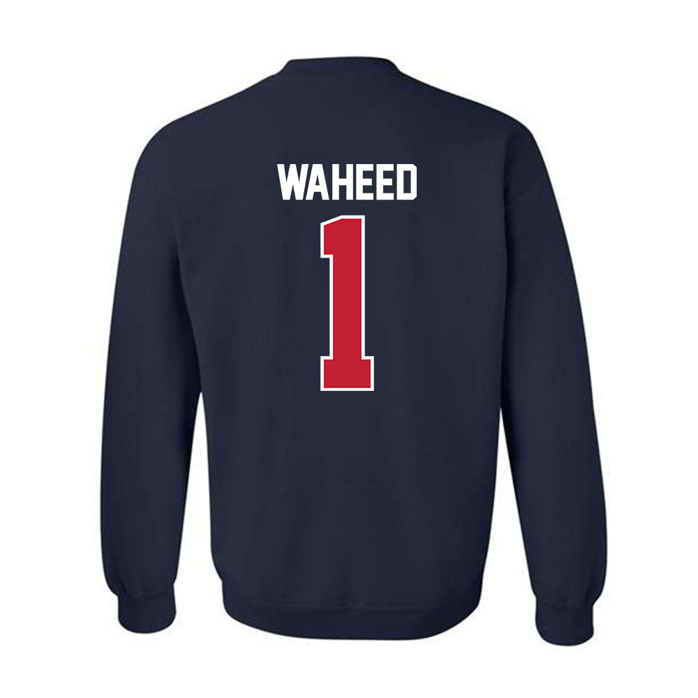 St. Johns - NCAA Women's Basketball : Beautiful Waheed - Classic Shersey Crewneck Sweatshirt-1