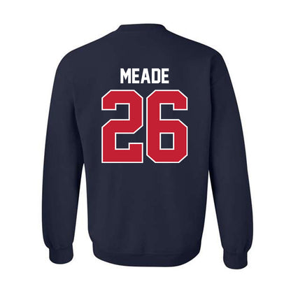 St. Johns - NCAA Men's Lacrosse : Tyson Meade - Classic Shersey Crewneck Sweatshirt-1