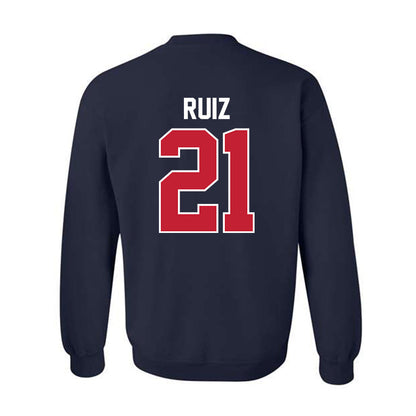 St. Johns - NCAA Baseball : Jacob Ruiz - Classic Shersey Crewneck Sweatshirt-1