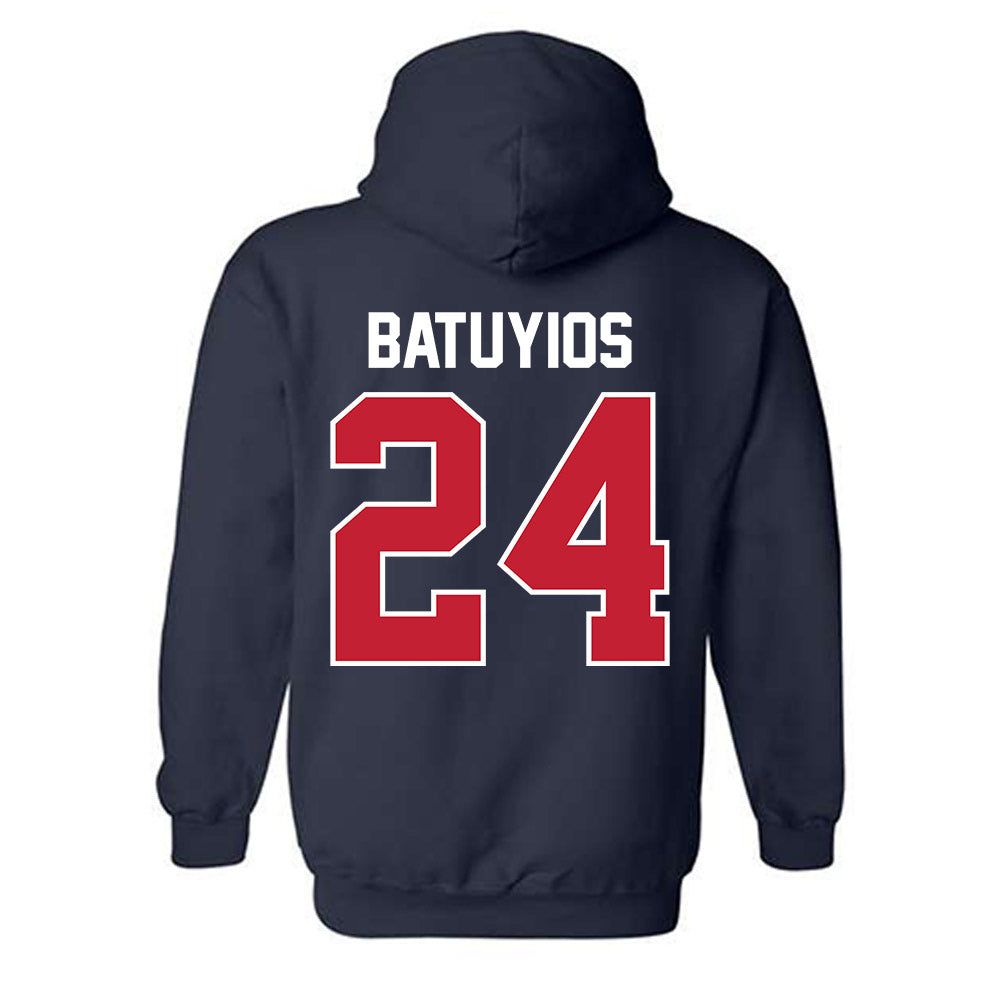 St. Johns - NCAA Baseball : Christopher Batuyios - Classic Shersey Hooded Sweatshirt