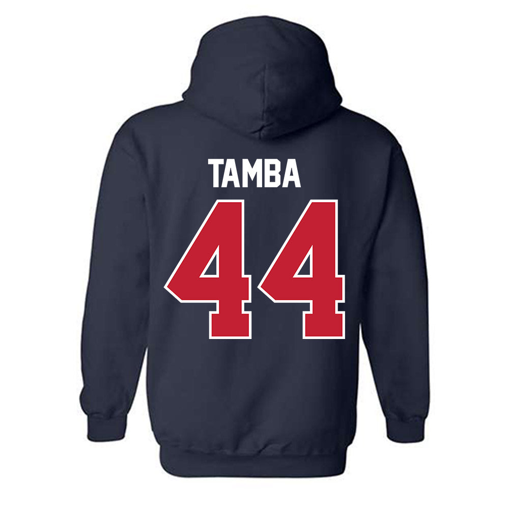 St. Johns - NCAA Men's Basketball : Handje Tamba - Classic Shersey Hooded Sweatshirt-1