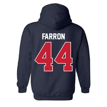 St. Johns - NCAA Men's Lacrosse : Ryan Farron - Classic Shersey Hooded Sweatshirt-1