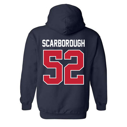 St. Johns - NCAA Men's Lacrosse : Patrick Scarborough - Classic Shersey Hooded Sweatshirt-1