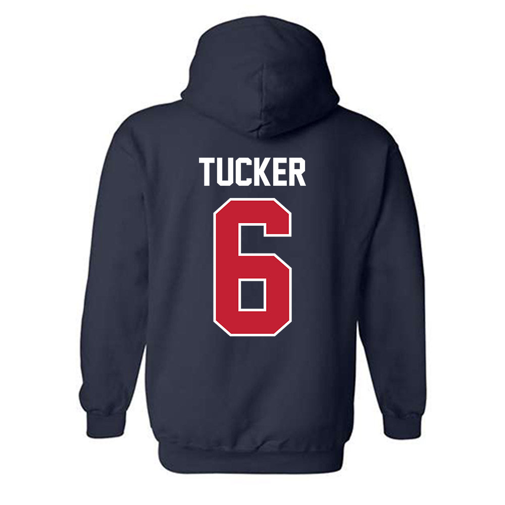 St. Johns - NCAA Baseball : Jackson Tucker - Classic Shersey Hooded Sweatshirt-1