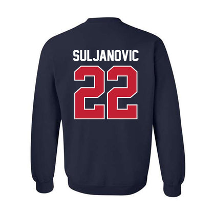 St. Johns - NCAA Men's Basketball : Imran Suljanovic - Classic Shersey Crewneck Sweatshirt-1