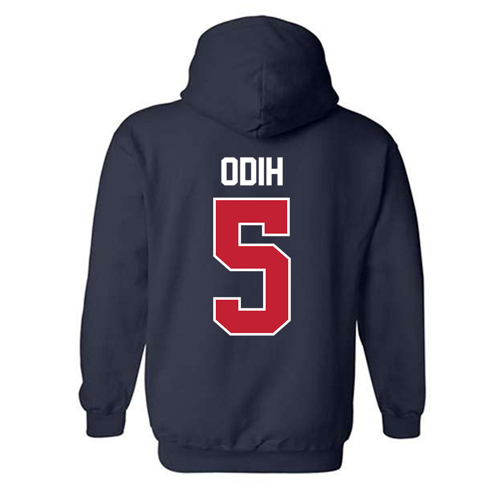 St. Johns - NCAA Men's Basketball : Kelvin Odih - Classic Shersey Hooded Sweatshirt-1