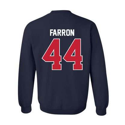 St. Johns - NCAA Men's Lacrosse : Ryan Farron - Classic Shersey Crewneck Sweatshirt-1