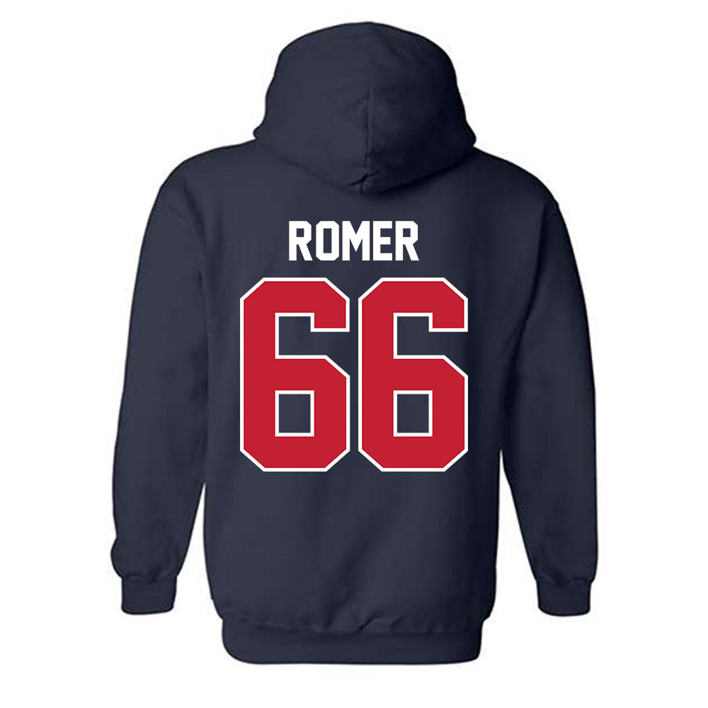 St. Johns - NCAA Baseball : Nick Romer - Classic Shersey Hooded Sweatshirt-1