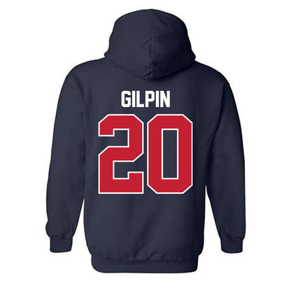 St. Johns - NCAA Baseball : Nicholas Gilpin - Classic Shersey Hooded Sweatshirt-1