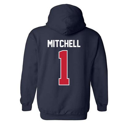 St. Johns - NCAA Men's Basketball : Dillon Mitchell - Classic Shersey Hooded Sweatshirt-1