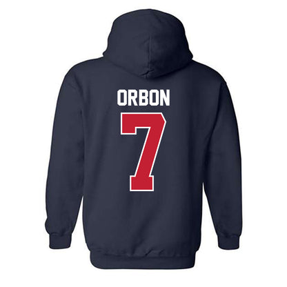 St. Johns - NCAA Baseball : Luke Orbon - Classic Shersey Hooded Sweatshirt