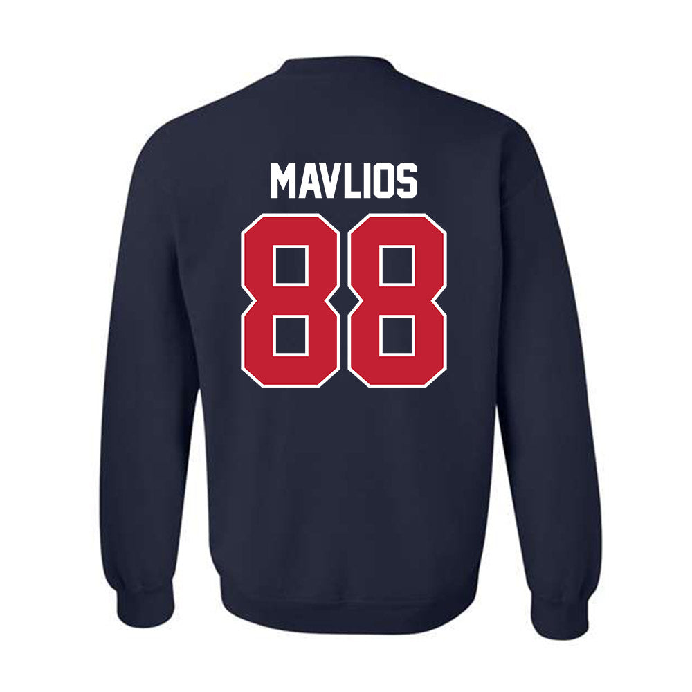 St. Johns - NCAA Men's Lacrosse : John Mavlios - Classic Shersey Crewneck Sweatshirt-1