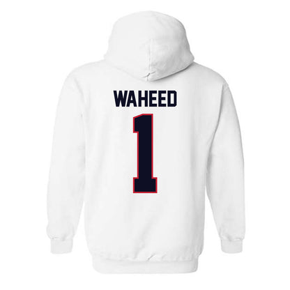 St. Johns - NCAA Women's Basketball : Beautiful Waheed - Classic Shersey Hooded Sweatshirt-1