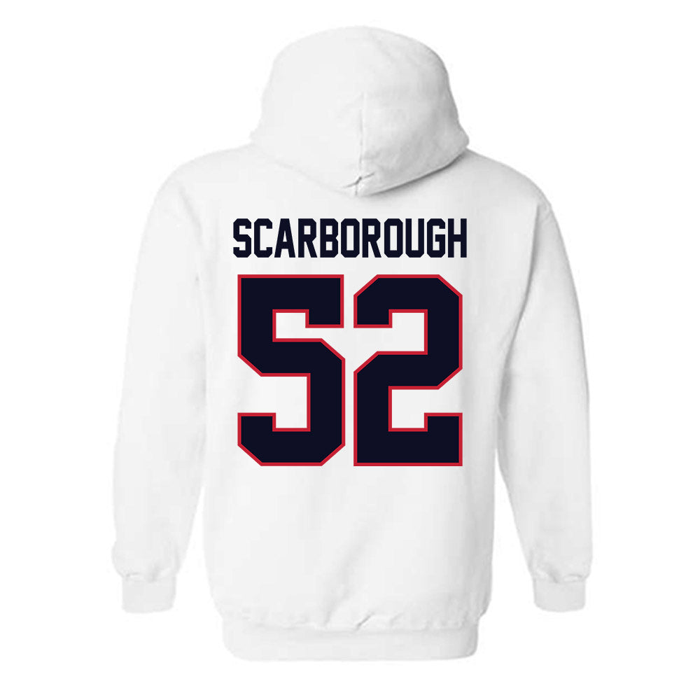 St. Johns - NCAA Men's Lacrosse : Patrick Scarborough - Classic Shersey Hooded Sweatshirt-1
