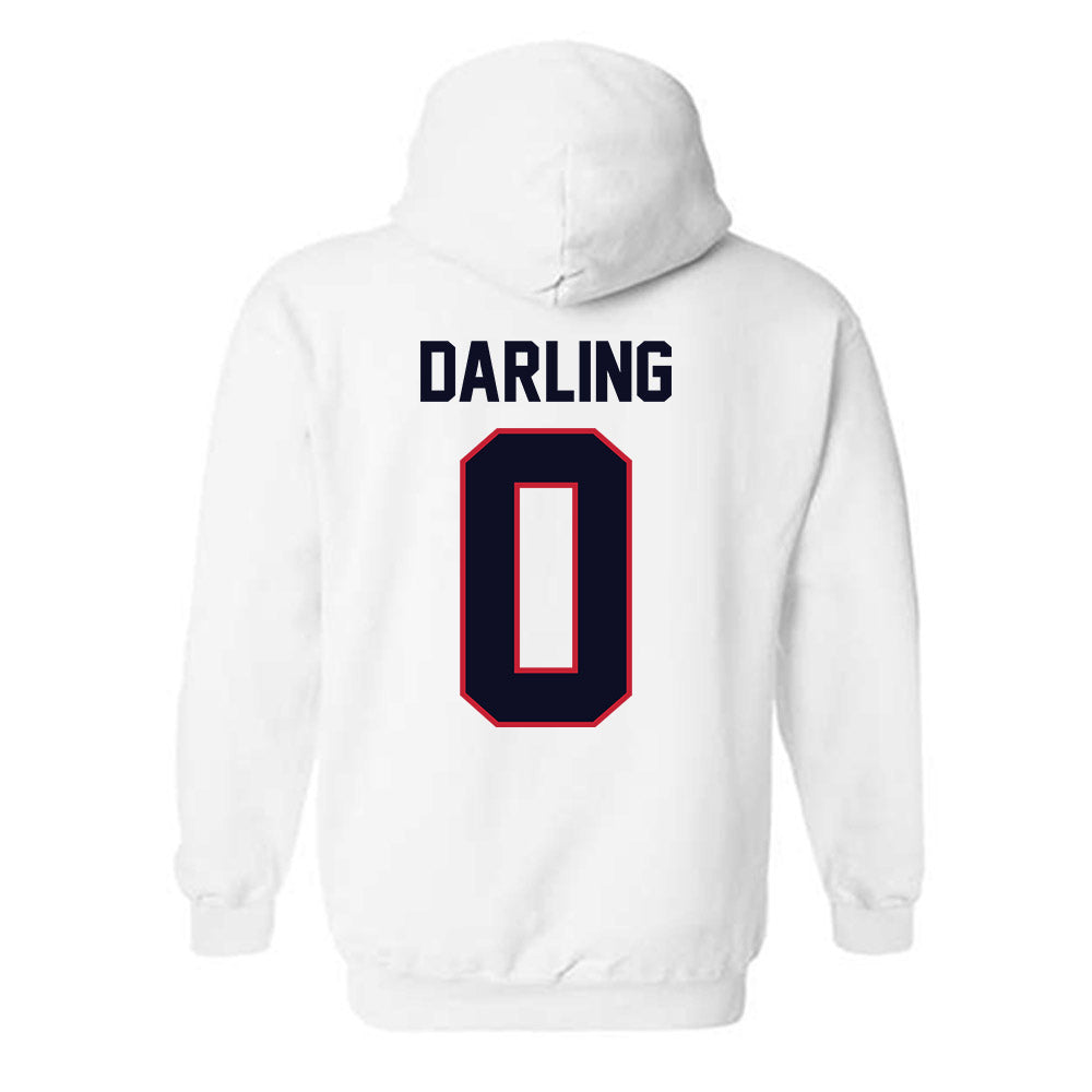St. Johns - NCAA Men's Basketball : Dylan Darling - Classic Shersey Hooded Sweatshirt-1