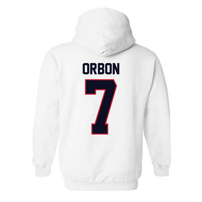 St. Johns - NCAA Baseball : Luke Orbon - Classic Shersey Hooded Sweatshirt