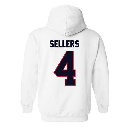 St. Johns - NCAA Men's Basketball : Oziyah Sellers - Classic Shersey Hooded Sweatshirt-1