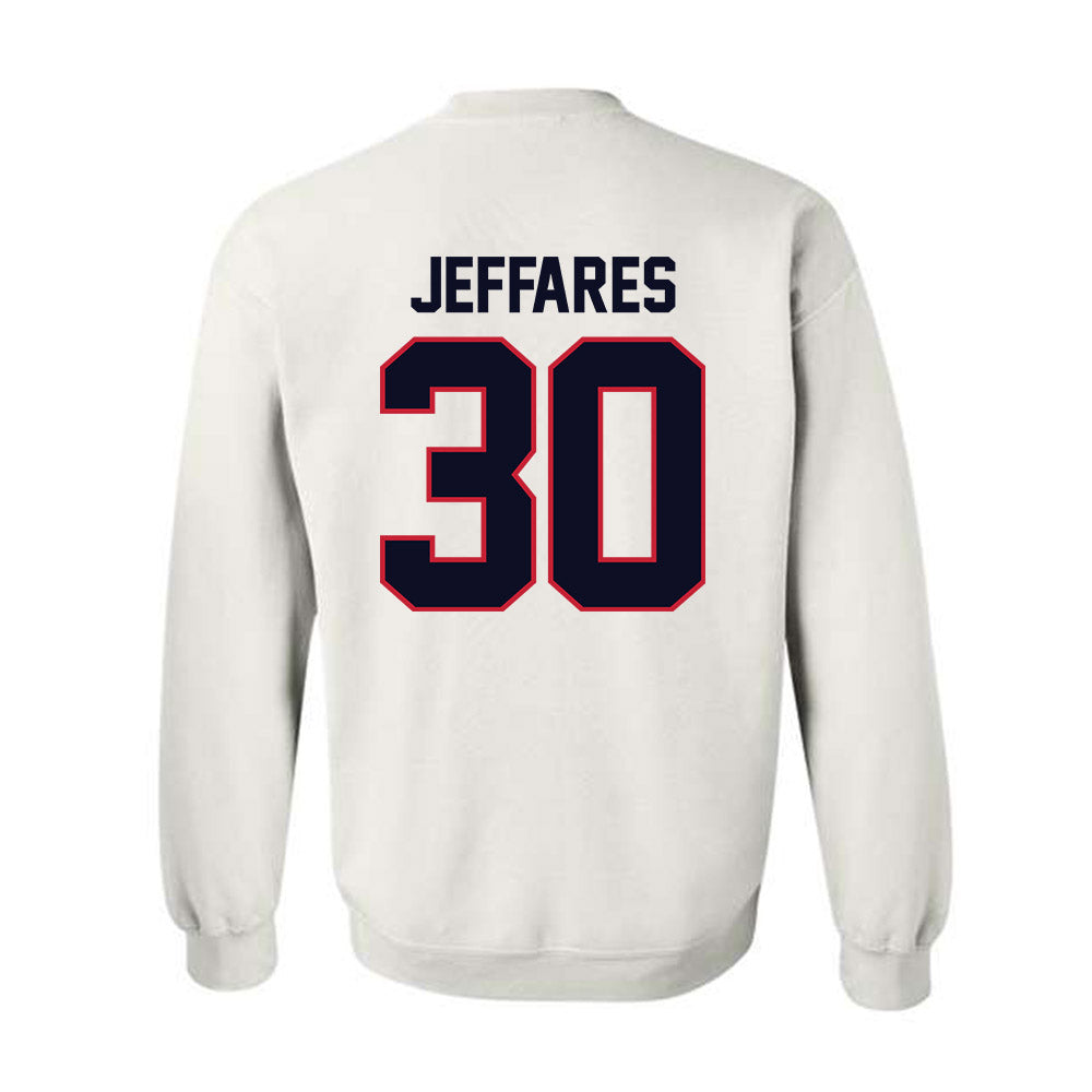 St. Johns - NCAA Men's Lacrosse : AJ Jeffares - Classic Shersey Crewneck Sweatshirt-1