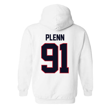 St. Johns - NCAA Men's Lacrosse : Noah Plenn - Classic Shersey Hooded Sweatshirt-1