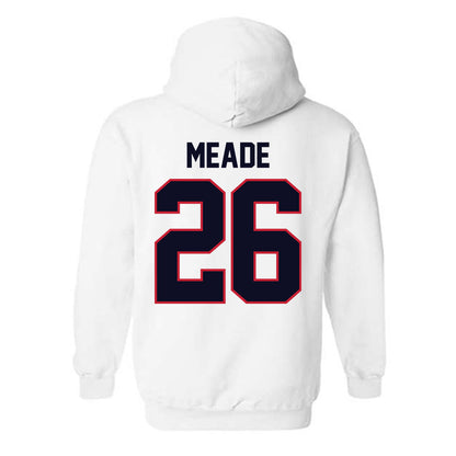 St. Johns - NCAA Men's Lacrosse : Tyson Meade - Classic Shersey Hooded Sweatshirt-1