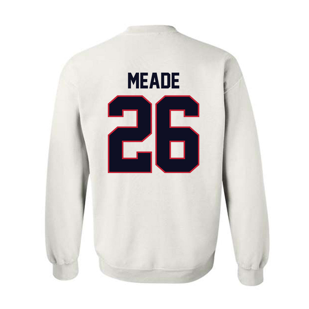 St. Johns - NCAA Men's Lacrosse : Tyson Meade - Classic Shersey Crewneck Sweatshirt-1