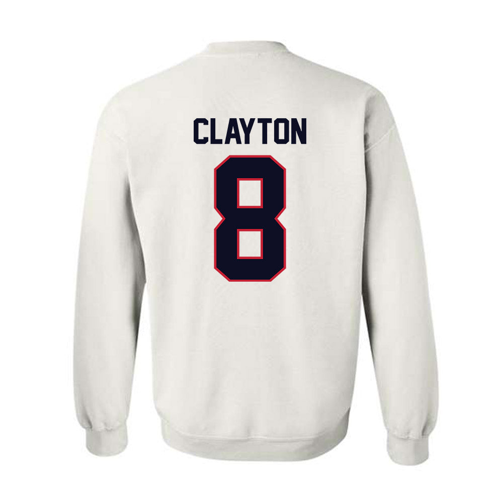 St. Johns - NCAA Women's Volleyball : Shiloh Clayton - Classic Shersey Crewneck Sweatshirt-1