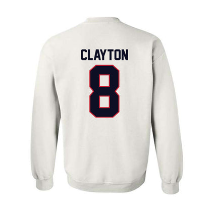 St. Johns - NCAA Women's Volleyball : Shiloh Clayton - Classic Shersey Crewneck Sweatshirt-1