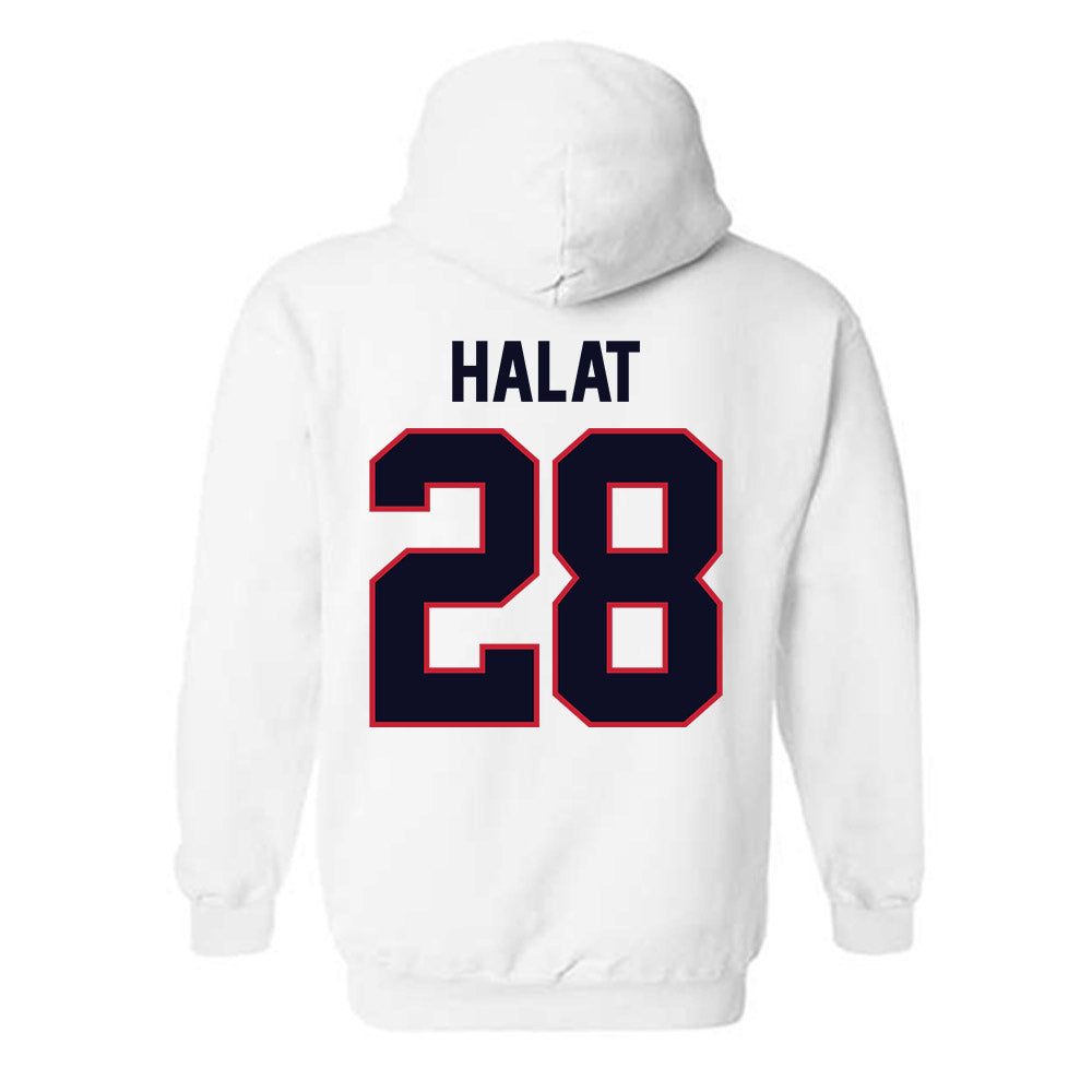 St. Johns - NCAA Men's Soccer : Damian Halat - Classic Shersey Hooded Sweatshirt-1