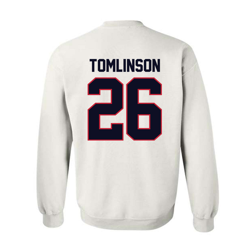 St. Johns - NCAA Men's Soccer : Kaief Tomlinson - Classic Shersey Crewneck Sweatshirt-1