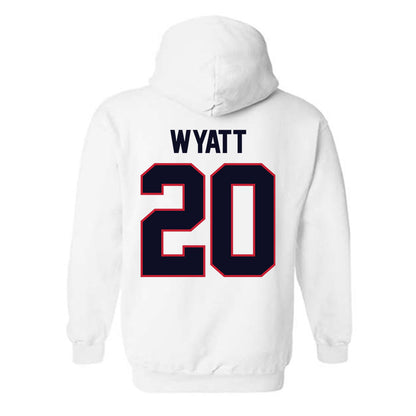 St. Johns - NCAA Women's Basketball : Sa'Mya Wyatt - Classic Shersey Hooded Sweatshirt-1