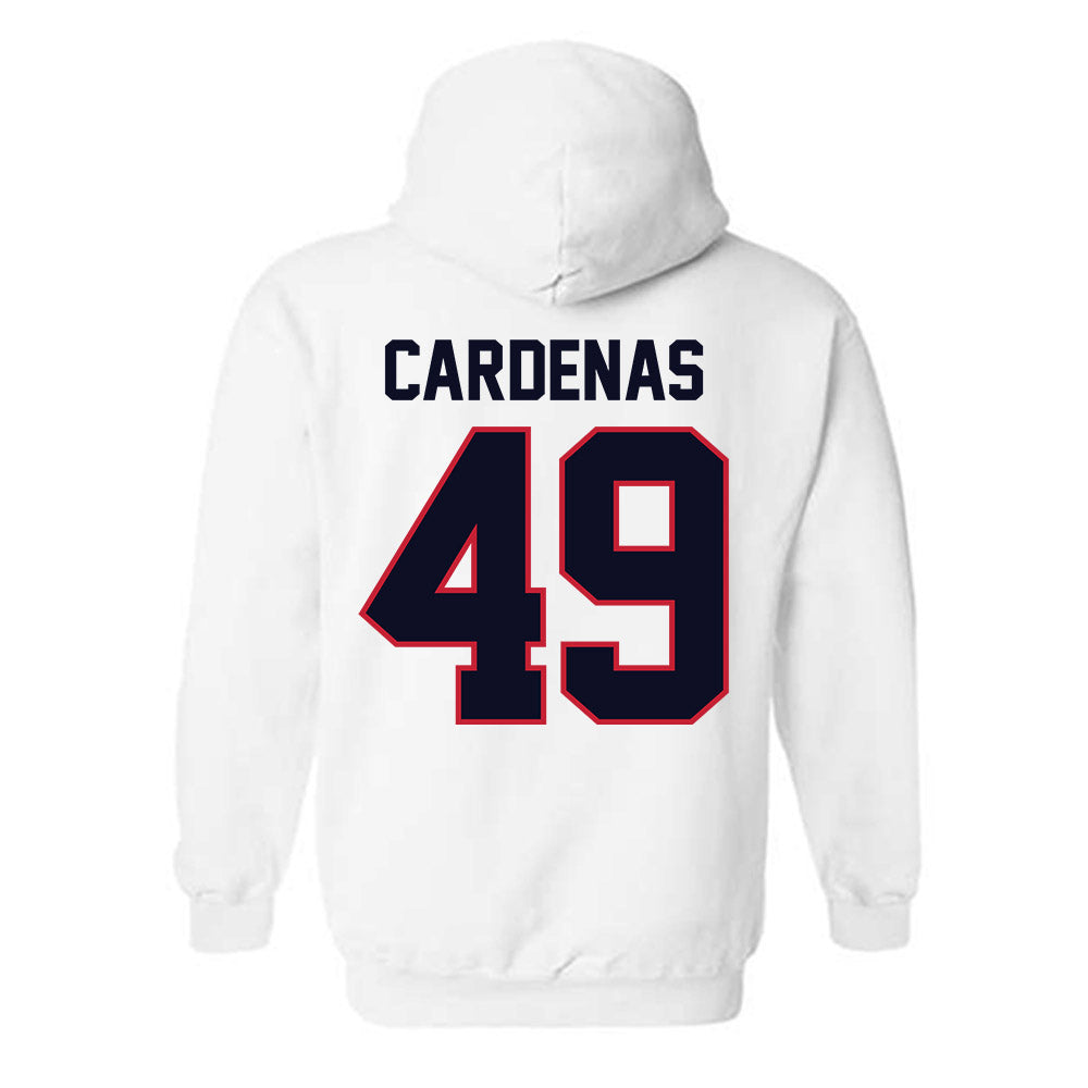 St. Johns - NCAA Men's Lacrosse : Jayson Cardenas - Classic Shersey Hooded Sweatshirt-1
